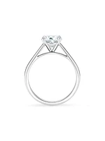 DB Classic Platinum & TCW Brilliant-Cut Diamond Engagement Ring