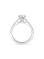 DB Classic Platinum & 1.27 TCW Diamond Engagement Ring