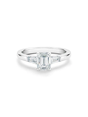 DB Classic Platinum & 1.27 TCW Diamond Engagement Ring