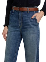 Anna High-Rise Stretch Wide-Leg Jeans