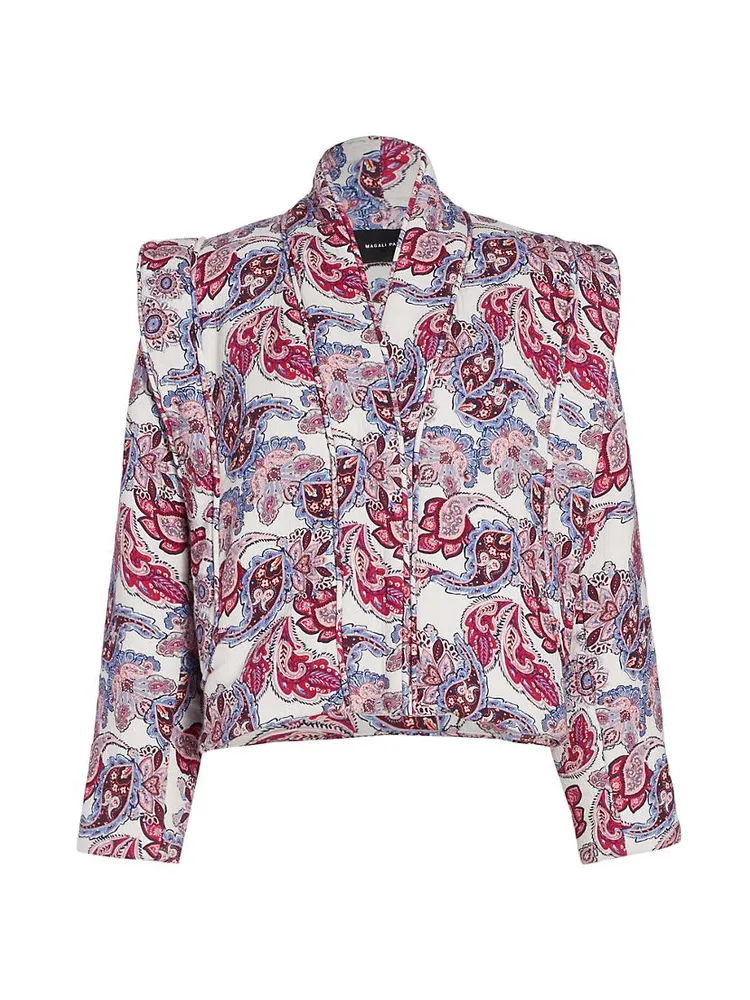 Dina Paisley Cotton Jacket