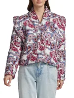 Dina Paisley Cotton Jacket