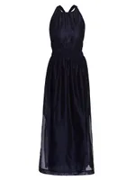 Franc Cross-Back Maxi Dress