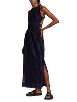 Franc Cross-Back Maxi Dress