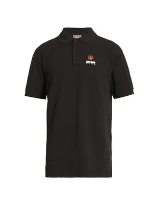 Logo-Embroidered Polo