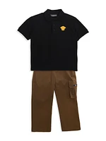 Baby Boy's Medusa Polo Shirt