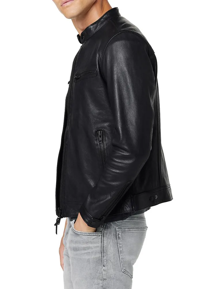 Leather Moto Jacket