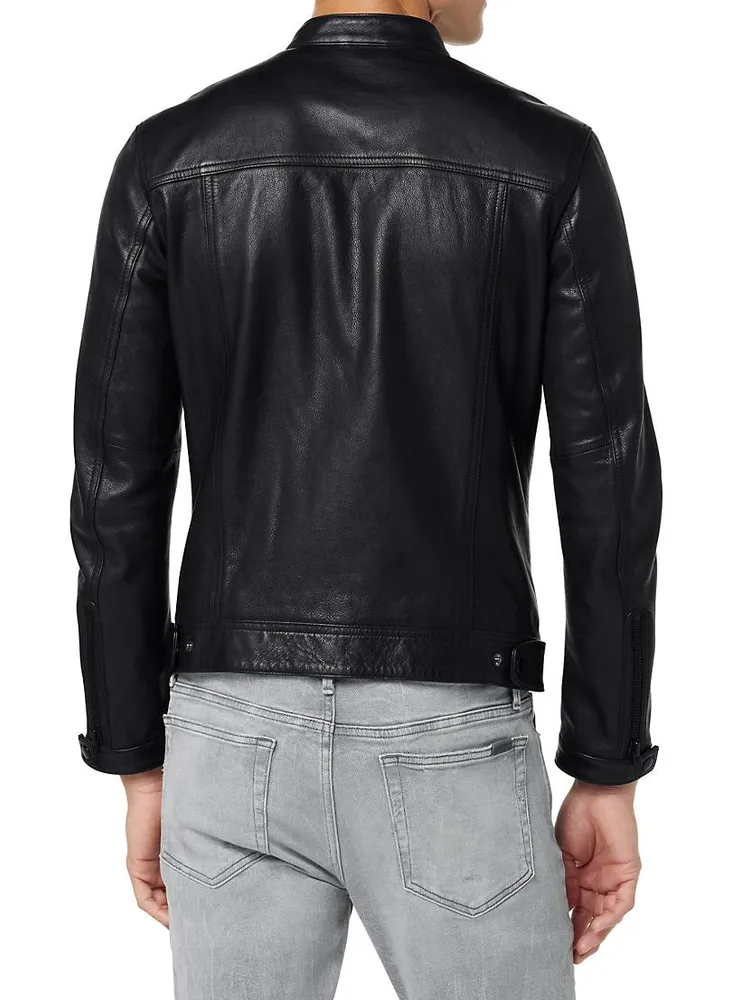 Leather Moto Jacket