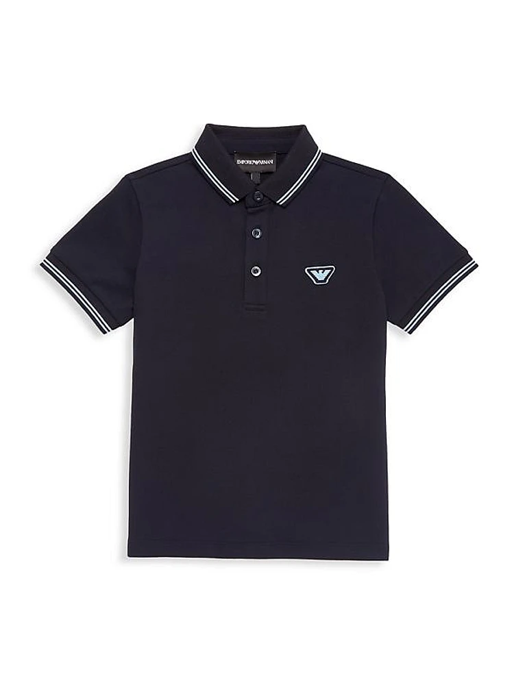 Little Boy's & Boy's Pique Polo Shirt