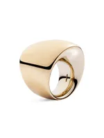 Tonneau 18K Rose Gold Ring