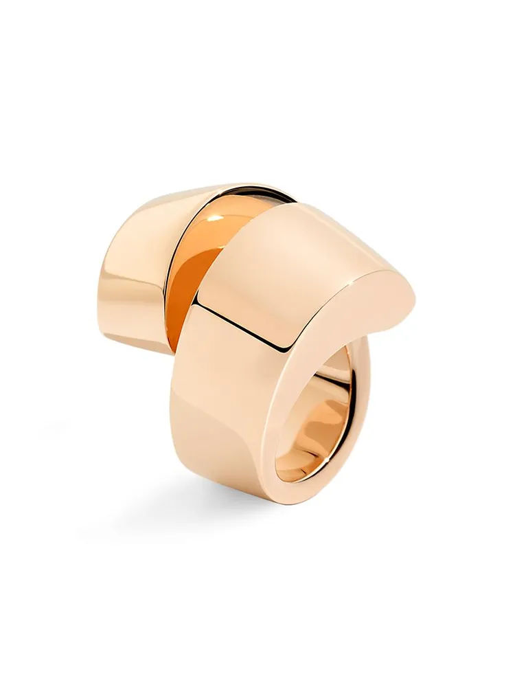 Kiss 18K Rose Gold Ring