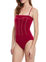 Strapless One-Piece Swimsuit