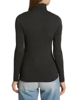 Soft-Touch Turtleneck