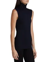 Soft Touch Sleeveless Turtleneck