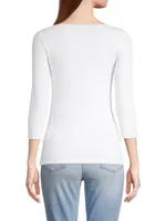 Merrow Soft Touch Boatneck Top