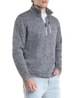 Sheen Fleece Knit Jacket