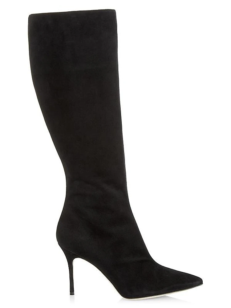 Oculara 90MM Suede Knee-High Boots