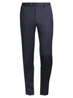 Modern Seat Superfine-Stretch Slim-Fit Trousers