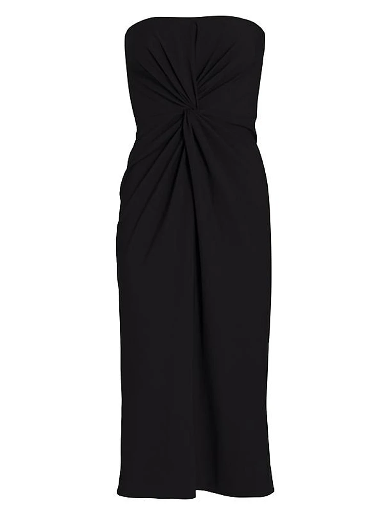 McKenna Strapless Midi Dress