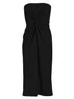 McKenna Strapless Midi Dress