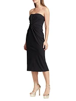 McKenna Strapless Midi Dress