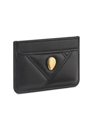 Serpenti Quilted Leather Card Holder