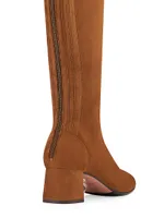Saint Honore Suede Mid-Calf Boots