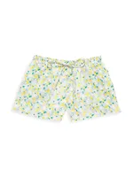 Baby Girl's, Little Girl's & Floral Shorts