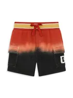 Baby Boy's Jersey Logo Bermuda Shorts