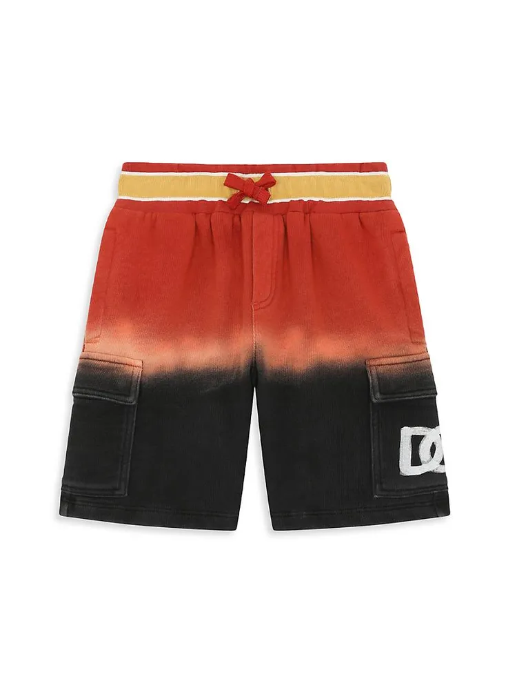 Kid's Logo Dip-Dye Shorts