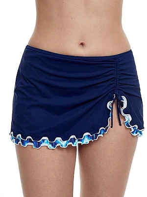 Ocean Blues Skirted Bikini Bottom