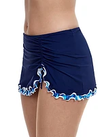 Ocean Blues Skirted Bikini Bottom