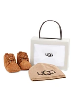 Baby's Neumel Booties & Ugg Beanie Gift Set