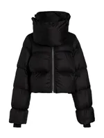 Funnel-Neck Down Jacket