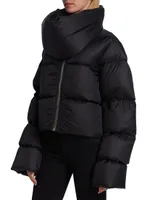 Funnel-Neck Down Jacket