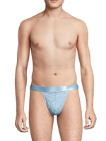 Never Satin Trim Jock Strap