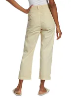 Hayden Pleated Cropped Pants