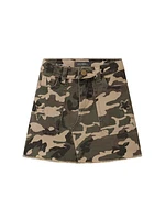 Little Girl's Jenny Camouflage Mini Skirt