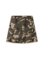 Little Girl's Jenny Camouflage Mini Skirt