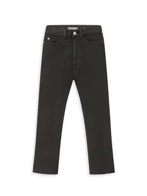 Little Girl's Emie Stretch Straight-Leg Jeans