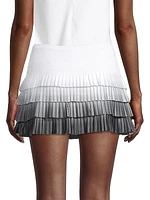 Ultra Wave Pleated Jersey Tennis Skort