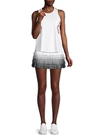 Ultra Wave Pleated Jersey Tennis Skort