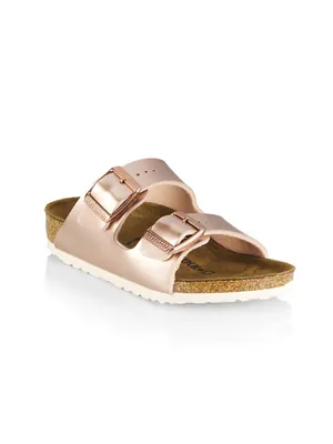 Girl's Arizona Double Buckle Sandals