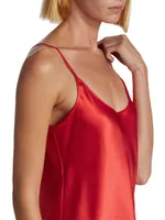 Silk Satin Pajama Top