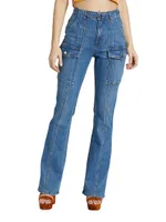 Aspen High Rise Flare Jeans