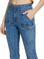 Aspen High Rise Flare Jeans