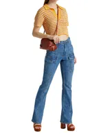 Aspen High Rise Flare Jeans