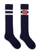 Boy's FF Logo High Socks