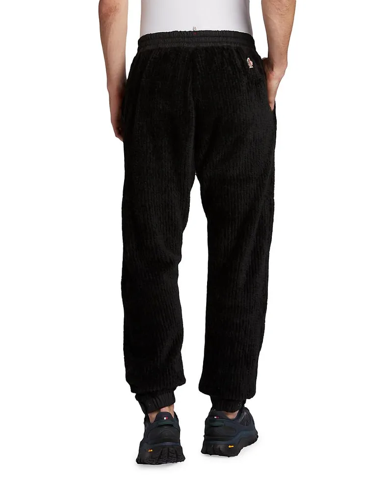 Textured Drawstring Jogger Sweatpants