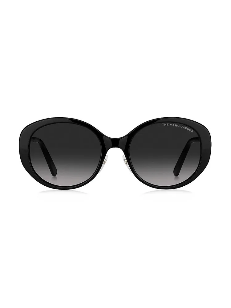 54MM Gradient Oval Sunglasses